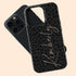 Dark Leopard Signature Name iPhone Case
